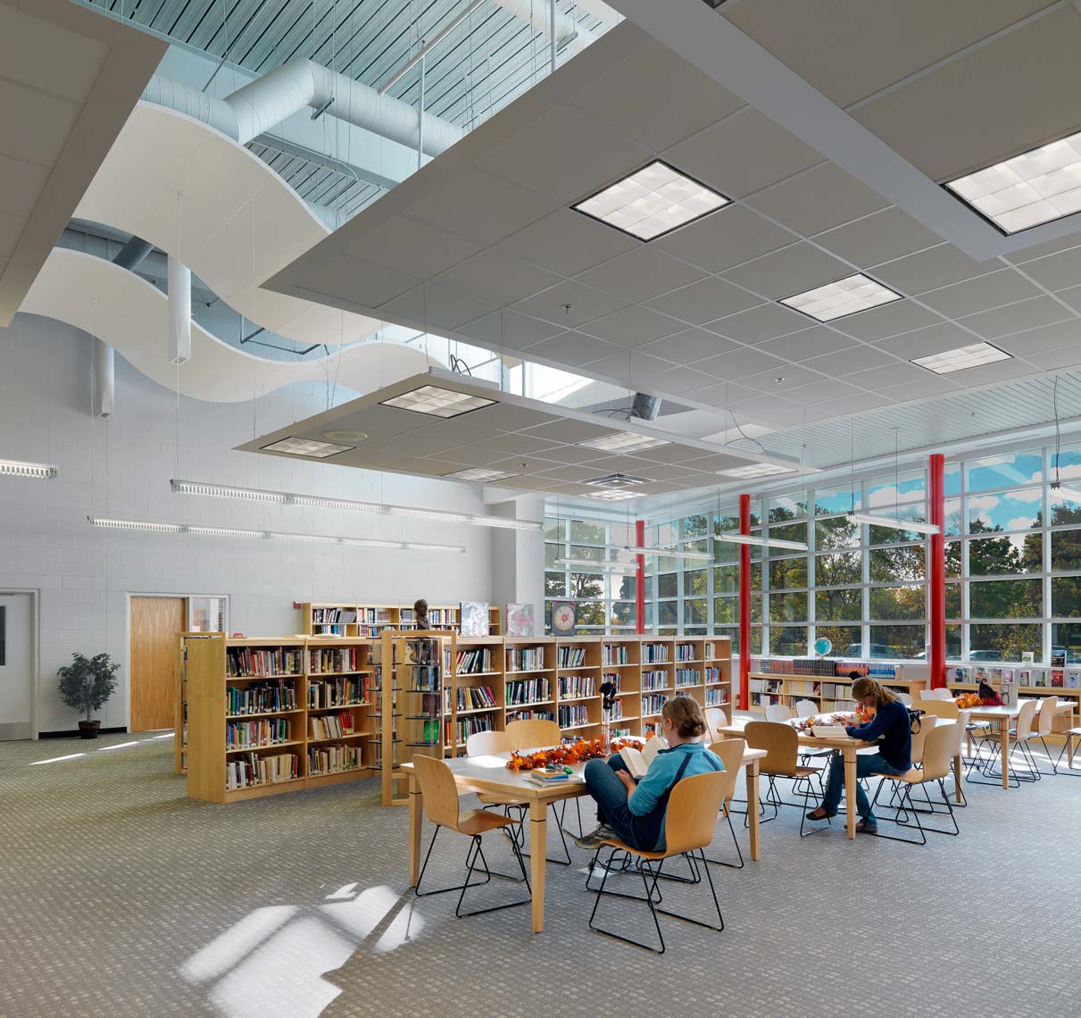 Grosse Isle High School | Maylone Architectural Photo