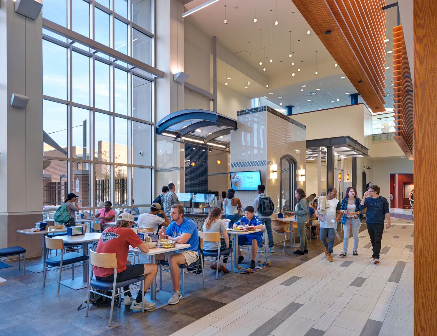ODU Broderick Dining | Maylone Architectural Photo