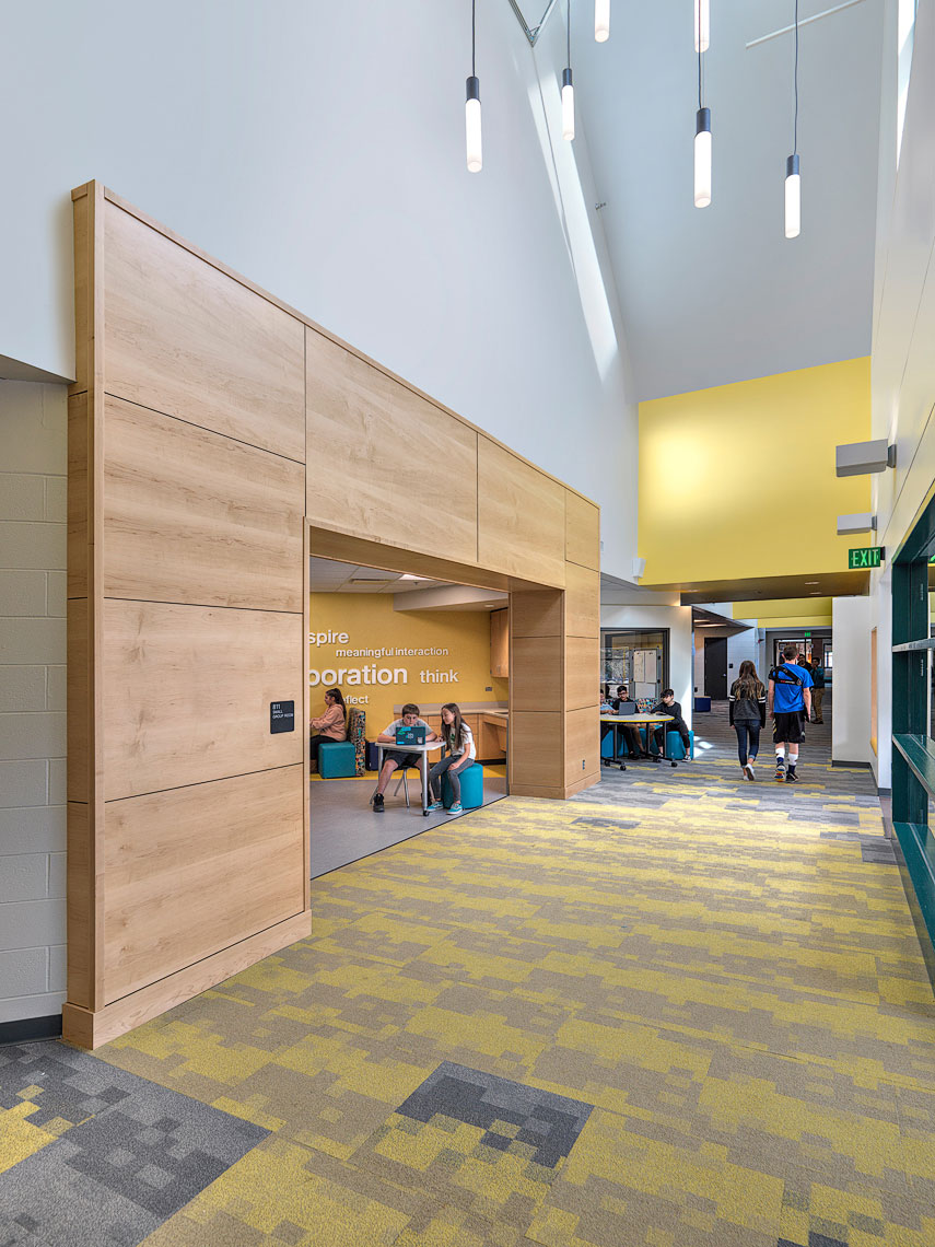 Angevine Middle School OZ Architecture | Maylone Architectural Photo