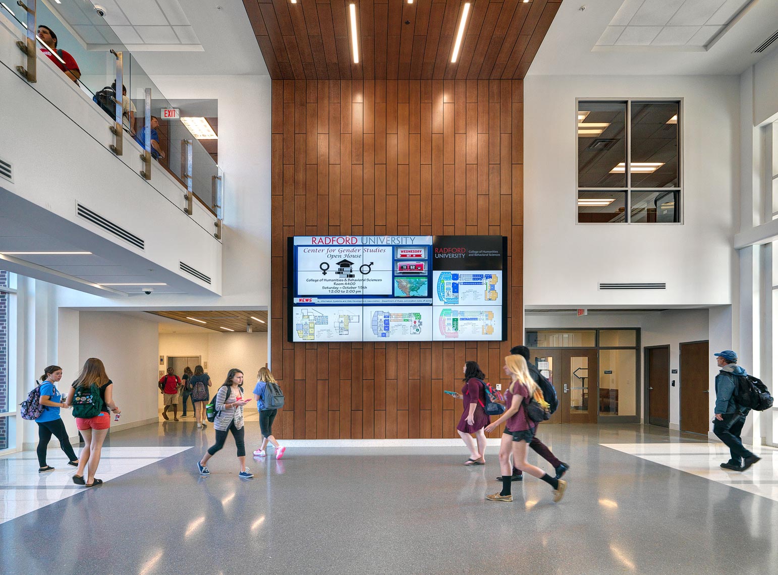 Radford University CHBS | Maylone Architectural Photo