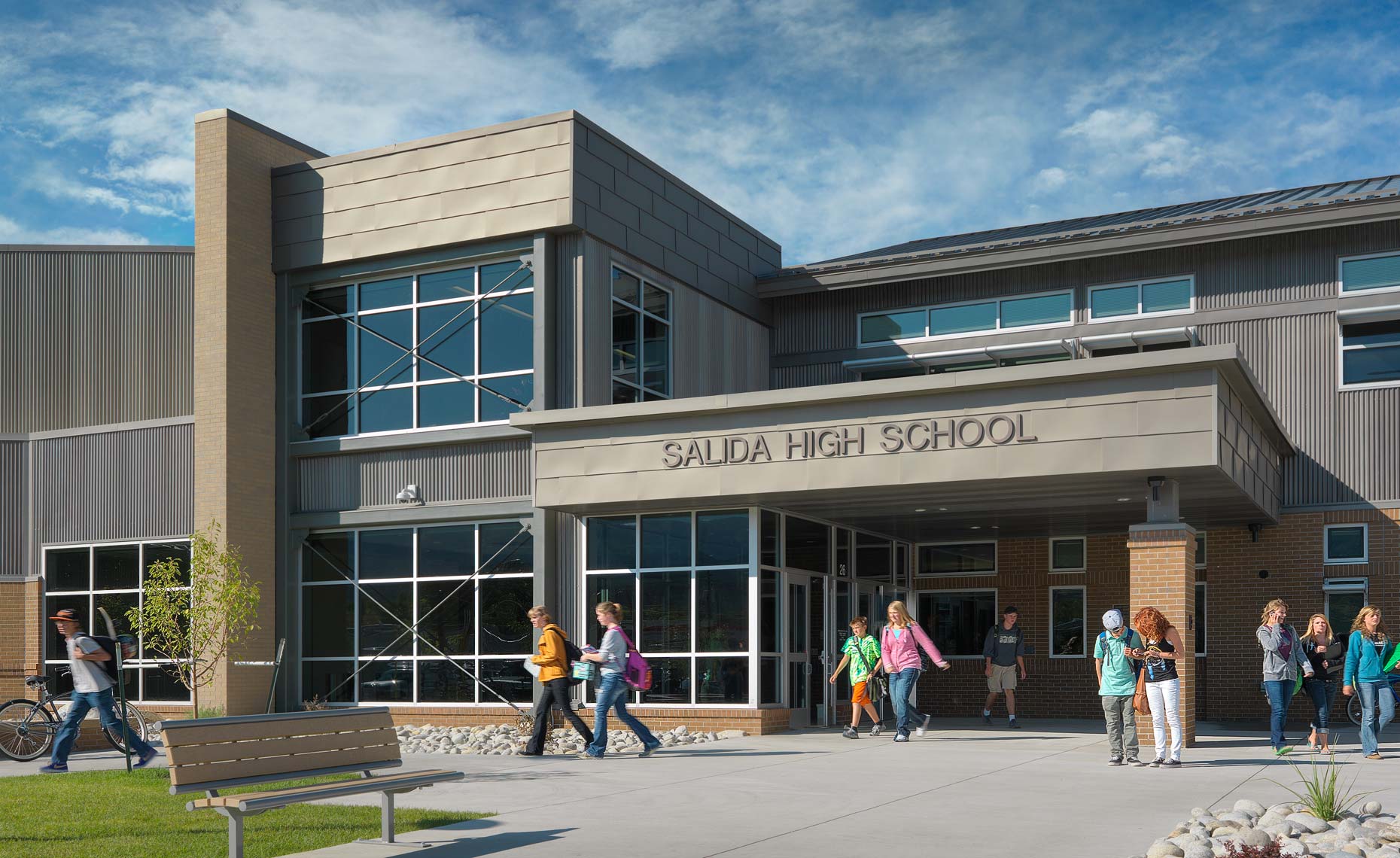 Salida Colorado High School | Maylone Architectural Photo